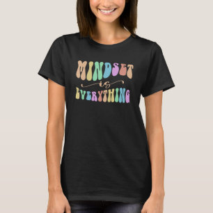 Groovy MENTALITEIT ALLES Toekomstige Miljonair in T-shirt