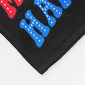 Groovy Merry Chrismukkah Happy Christmas Hanukkah  Fleece Deken (Hoek)