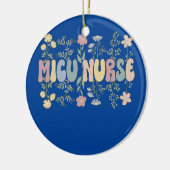 Groovy MICU Zenuwmedische Intensieve Eenheid Keramisch Ornament (Links)