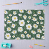 Groovy Mid Century Modern Daisy Floraal Tissuepapier (Craft)