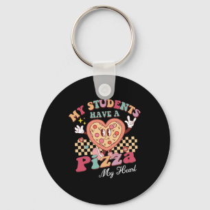 Groovy Mijn studenten hebben een pizza van mijn ha Sleutelhanger