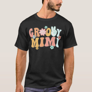 Groovy mimi oma bijpassende familie 1e verjaardag  t-shirt