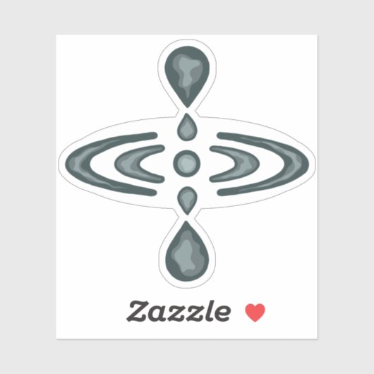 Groovy Mindfulness Symbol Sticker (Vel)