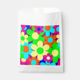 Groovy  mod bloemenpracht bedankzakje