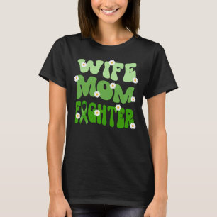 Groovy moeder vrouw vechter cerebrale verlamming b t-shirt