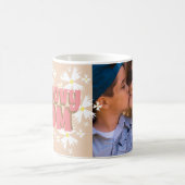 Groovy Moederdag mam Daisy Photo Coffee Mok (Center)