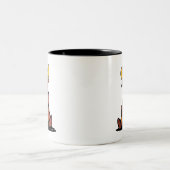 Groovy Moose Two-Tone Coffee Mok (Center)