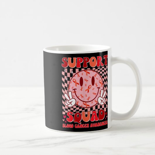 Groovy Motivational Support Squad Bloedkanker Awa Koffiemok (Rechts)