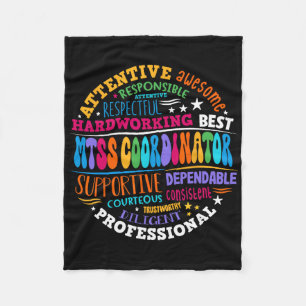 Groovy MTSS-coördinator School Counselor School Ps Fleece Deken