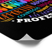 Groovy Mtss Coordinator School Counselor School Ps Poster (Hoek)