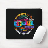 Groovy MTSS-coördinator Schooldecaan Schoolpsychol Muismat (Met muis)