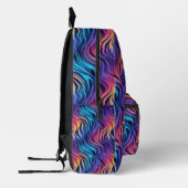 Groovy Multicolor Boho stijl   Bedrukte Rugzak (Links)