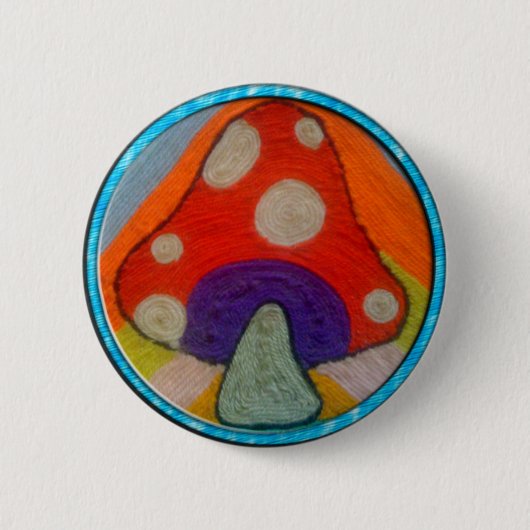 Groovy Mushroom Button (Voorkant)