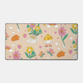 Groovy Mushroom Love Desk Mat (Voorkant)