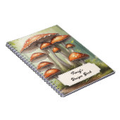 Groovy Mushrooms Spring Notitieboek (Rechterzijde)