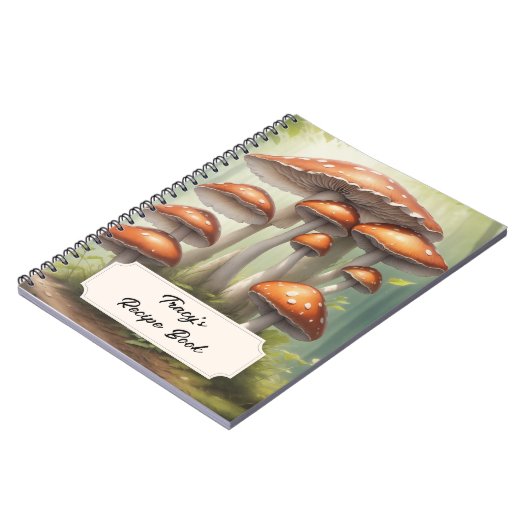 Groovy Mushrooms Spring Notitieboek (Linkerzijde)