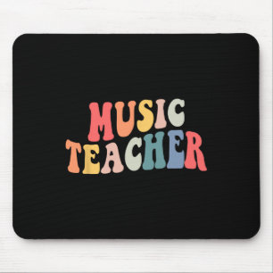 Groovy Music Teacher Team Teacher Terug naar schoo Muismat
