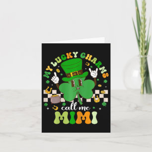 Groovy My Lucky Charms Noemt Me Mimi St Patricks D Kaart