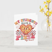 Groovy My Students Have Zza Of My Heart Teacher Va Kaart (Gele Bloem)