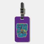 Groovy Mystery Machine Fam Graphic Bagagelabel (Voorkant verticaal)