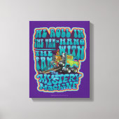 Groovy Mystery Machine Fam Graphic Canvas Afdruk (Voorkant)