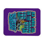 Groovy Mystery Machine Fam Graphic Magneet (Horizontaal)
