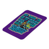 Groovy Mystery Machine Fam Graphic Magneet (Linkerzijde)