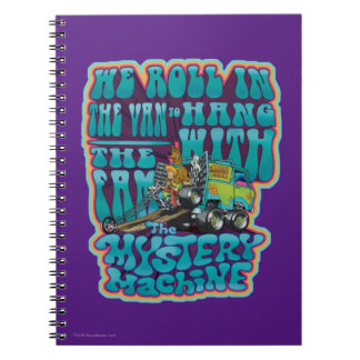 Groovy Mystery Machine Fam Graphic Notitieboek