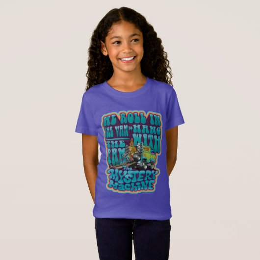 Groovy Mystery Machine Fam Graphic T-shirt (Voorkant volledig)