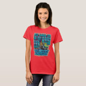 Groovy Mystery Machine Fam Graphic T-shirt (Voorkant volledig)