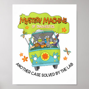 Groovy Mystery Machine van het Laboratorium voor D Poster