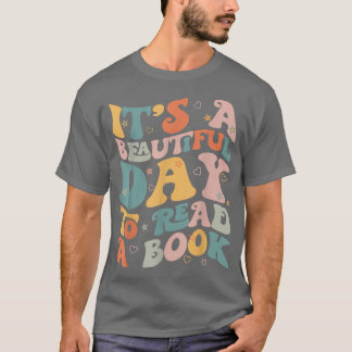 Groovy National Read A Book Day Funny Book Lo T-shirt
