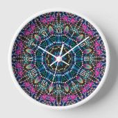 Groovy Neon Mushroom Party Mandala (Voorkant)