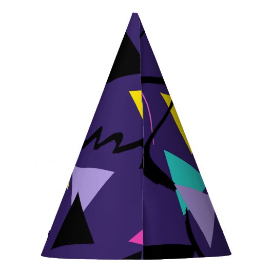 Groovy Neon Vibes #1 #decor #art Feesthoedjes (Achterkant)