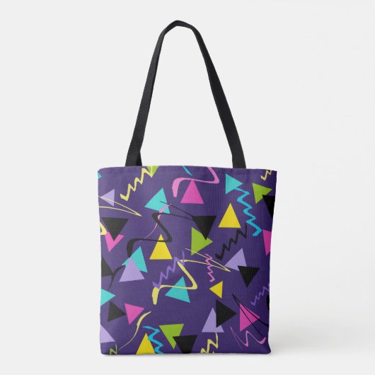 Groovy Neon Vibes #1 #decor #art Tote Bag (Achterkant)