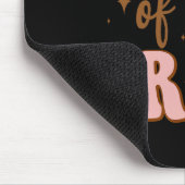 Groovy nichtje van de bruid trouw bruiloft nietje  muismat (Hoek)