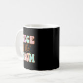 Groovy Niece Van De Bruidegom Bruiloft Shower Van Koffiemok (Voorkant links)