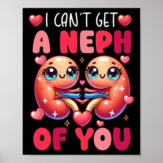 Groovy Nier Nephrologie Verpleegster Dialyse Techn Poster (Voorkant)