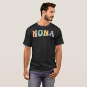 Groovy Nona Grandma T-shirt (Voorkant volledig)
