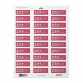 Groovy Notenkraker Retro Pastel Kerstmis Etiket (Full Sheet)