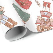 Groovy Nutkraker 12 dagen kerstcadeautjes Cadeaupapier (Rol Hoek)