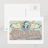 Groovy Obama 2008 Gear Briefkaart (Voorkant / Achterkant)
