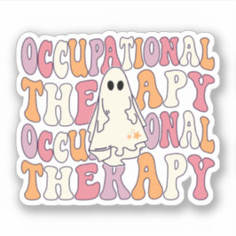 Groovy Occupational Therapy Therapy Halloween OT Sticker
