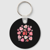 Groovy Occupational Therapy Valentine Ot Conversat Sleutelhanger (Voorkant)