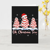 Groovy Oh Christmas Tree Cakes Debbie Beckey Jen C Kaart (Gele Bloem)