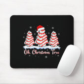 Groovy Oh Christmas Tree Cakes Debbie Beckey Jen C Muismat (Met muis)