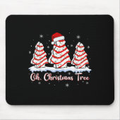 Groovy Oh Christmas Tree Cakes Debbie Beckey Jen C Muismat (Voorkant)