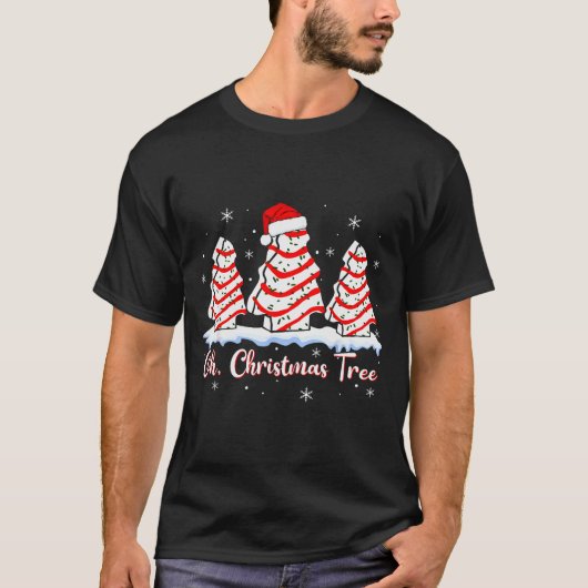 Groovy Oh Christmas Tree Cakes Debbie Beckey Jen C T-shirt (Voorkant)