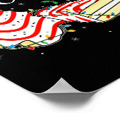 Groovy Oh Christmas Tree Cakes Debbie Becky Jen Ca Poster (Hoek)