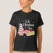 Groovy Oh Christmas Tree Cakes Debbie Becky Jen Ca T-shirt (Voorkant)